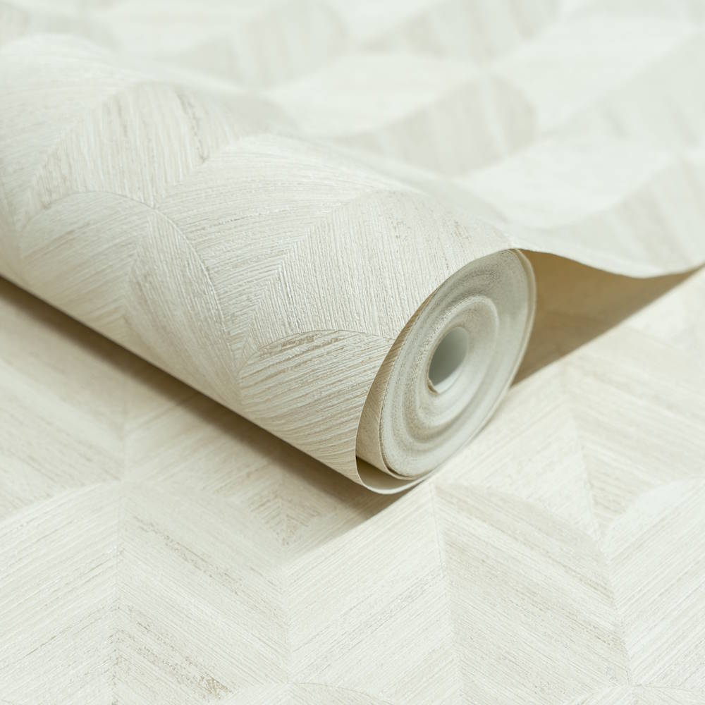 Grandeco Surfaces Vlies Tapete SF3201 Muster Grafik weiß