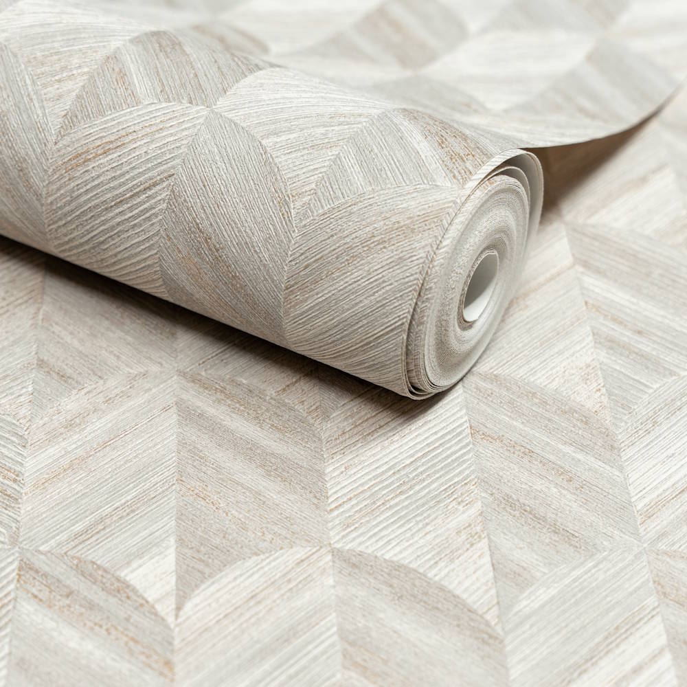Grandeco Surfaces Vlies Tapete SF3234 Muster Grafik grau