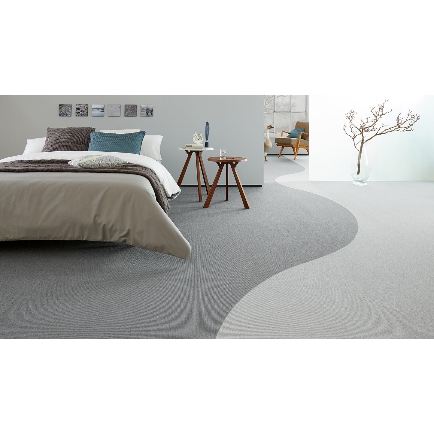 Tretford Interland, Bahnenware Farbe 628 Karibik