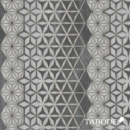 Marburg La Vie Vlies Tapete 58110 Grafik anthrazit grau metallic