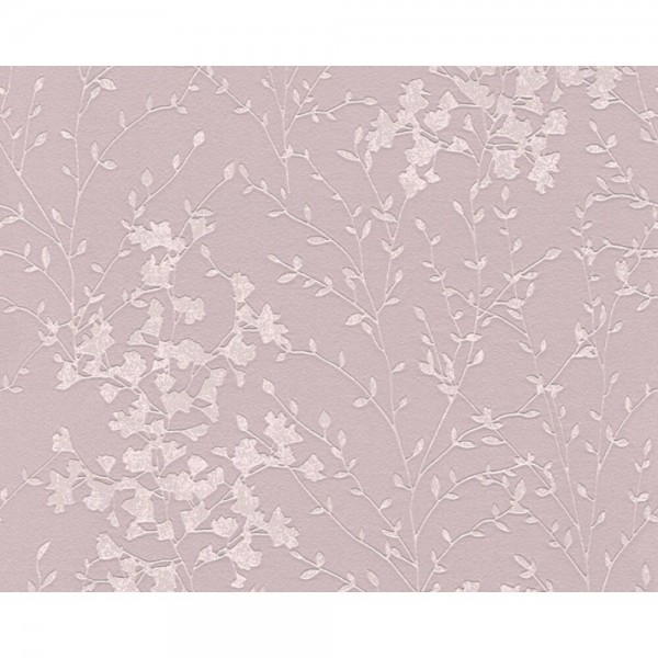 A.S. Creation Designdschungel Vlies Tapete 360822 Floral Grafisch Modern alt - rosa metallic