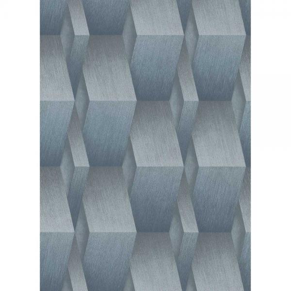 Erismann Fashion for walls Vlies Tapete 1004608 Muster/Motiv blau