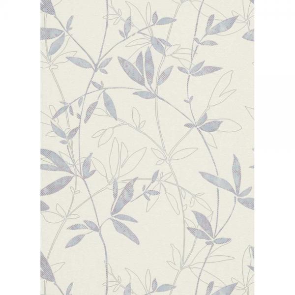 Erismann My Garden Vlies Tapete 649908 Muster/Motiv beige blau silber violett