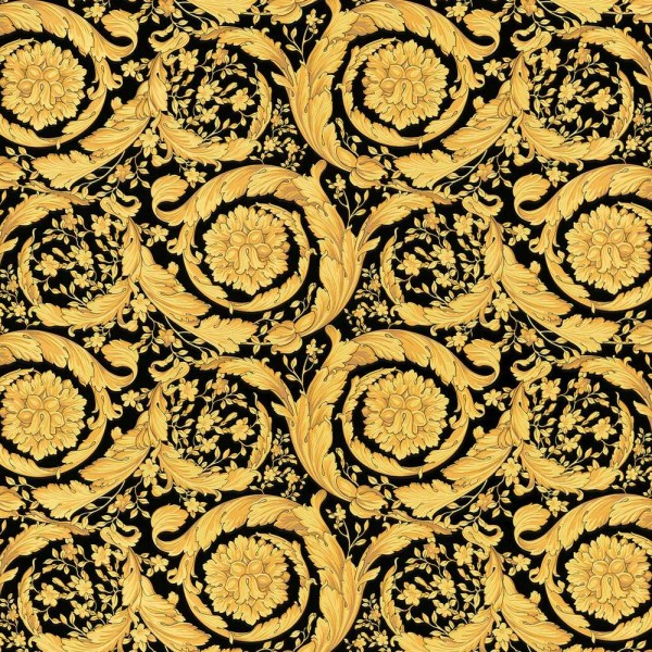 A.S. Creation Versace 4 Vlies Tapete 935834 Classic Ornament gold schwarz metallic