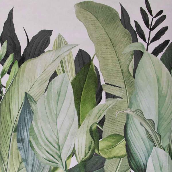 Hohenberger Tropical Vlies Tapete 18001 Natur grün weiß multicolor