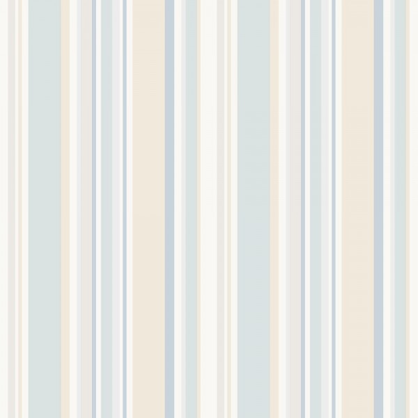 Essener Simple Stripes 3 Papier Tapete ST36909 Streifen Weiß blau beige