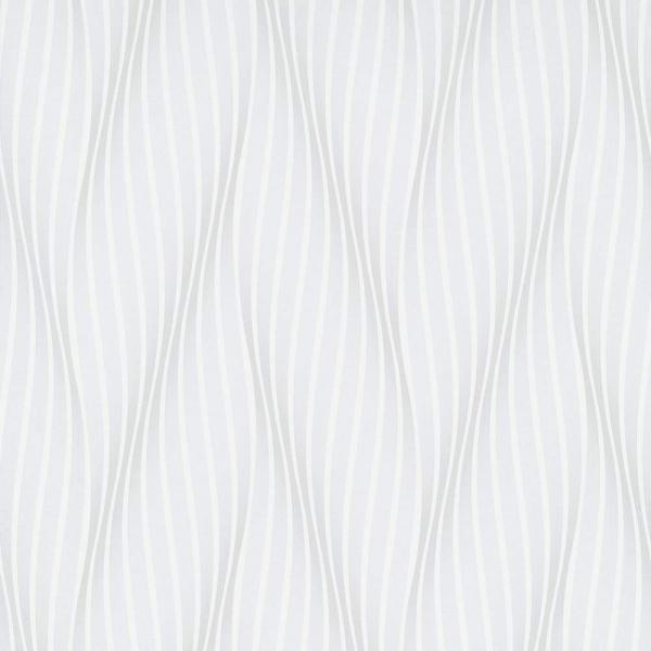 Erismann Trésor Vlies Tapete 1003310 Wellen Modern weiß grau
