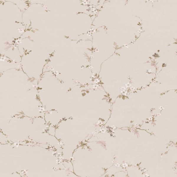 Essener Primavera Vlies Tapete 7516 Floral Landhaus rosa weiß grün beige