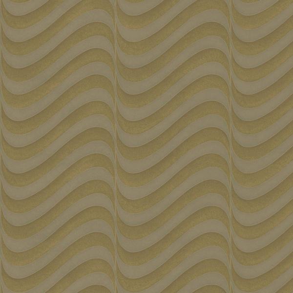 Marburg Opulence Vlies Tapete 77806 Welle gold silber