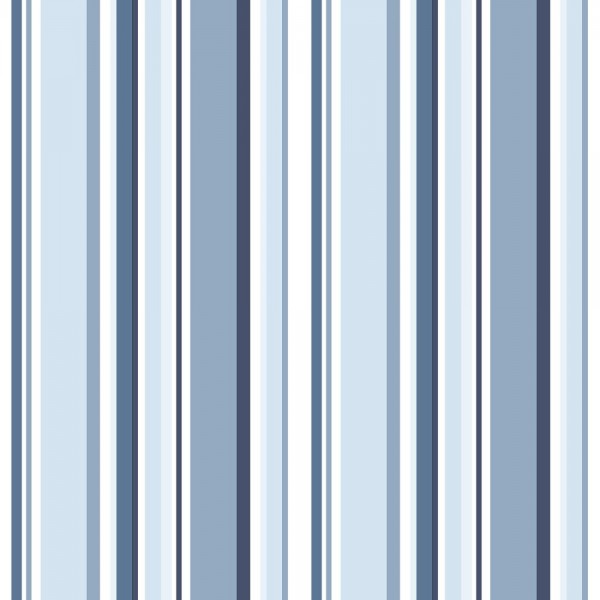 Essener Simple Stripes 3 Papier Tapete ST36911 Streifen Weiß blau